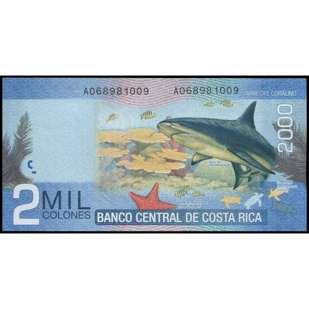 Costa Rice Colones Costa Rica – P275c – 2.000 Colones – Numisnova