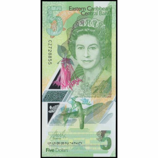 Estados del Caribe Oriental - W56 - 5 Dollars