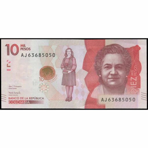 Colombia - P460f - 10.000 Pesos