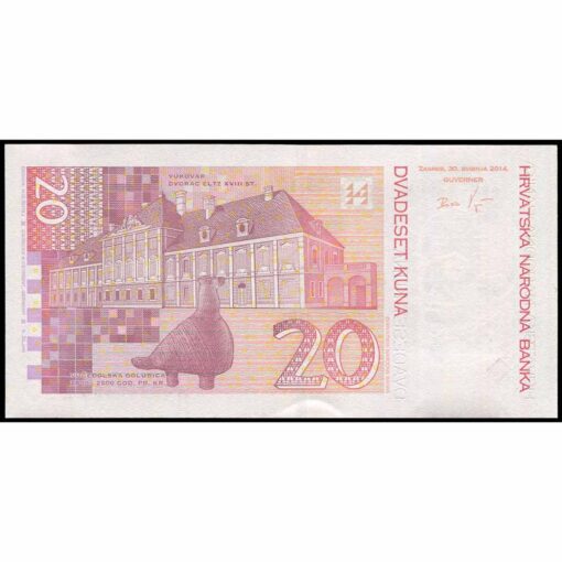 Croacia - P44 - 20 Kuna - Imagen 2