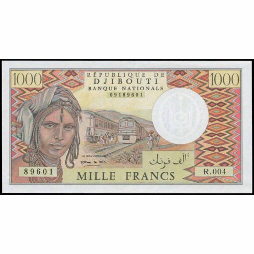 Yibuti - P37e - 1.000 Francs