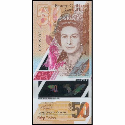 Estados del Caribe Oriental - W59 - 50 Dollars