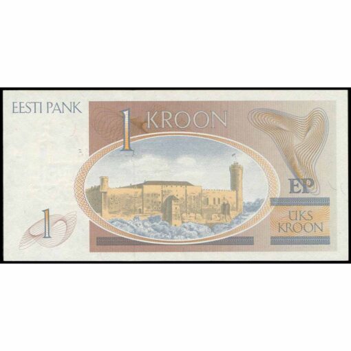Estonia - P69a - 1 Kroon - Imagen 2