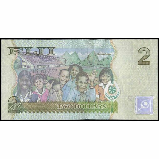 Fiyi - P109b - 2 Dollars - Imagen 2