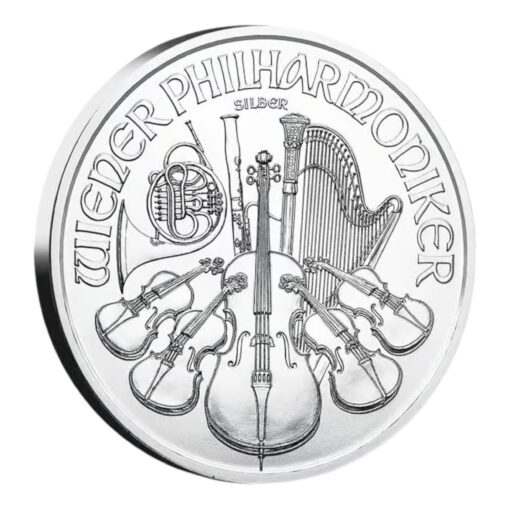 1 oz Austrian Silver Philharmonic Coin BU 2018
