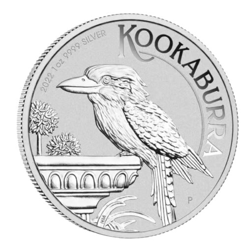 1 oz Silver 1 Dollar Australian Kookaburra .9999 Fine BU 2022 - Imagen 2