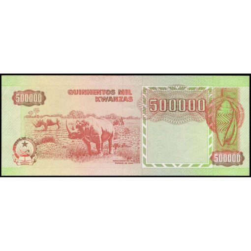 Angola - P134 - 500.000 Kwanzas - Imagen 2