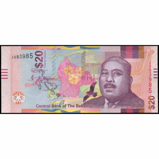 Bahamas - P80 - 20 Dollars