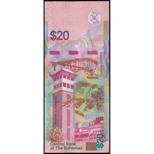 Bahamas - P80 - 20 Dollars - Imagen 2