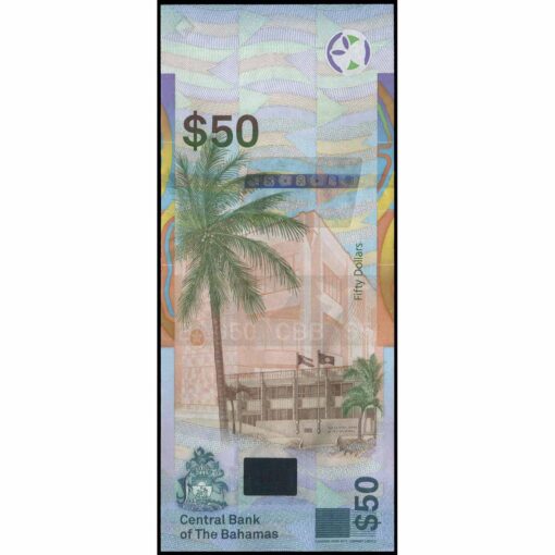 Bahamas - W81 - 50 Dollars - Imagen 2