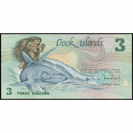 Islas Cook - P3a - 3 Dollars