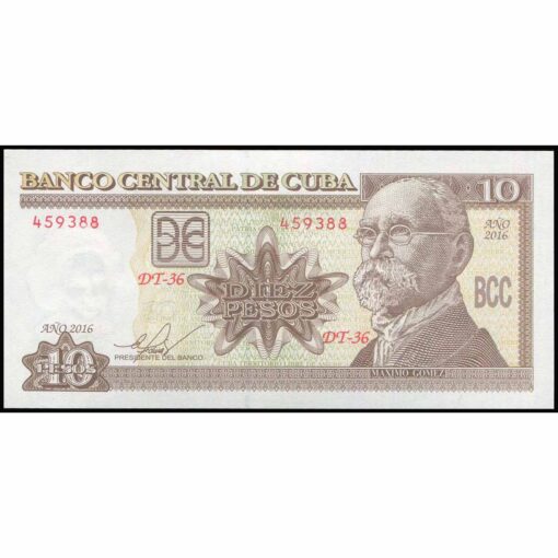 Cuba - P117r - 10 Pesos