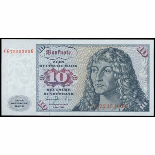 República Federal Alemana - P31b - 10 Deutsche Mark