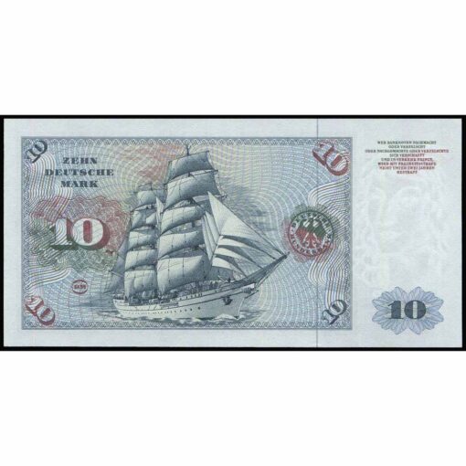 República Federal Alemana - P31b - 10 Deutsche Mark - Imagen 2