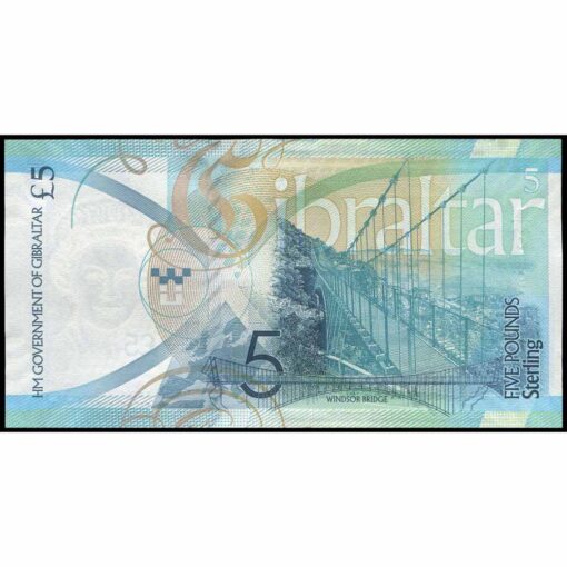 Gibraltar - W42 - 5 Pounds - Imagen 2