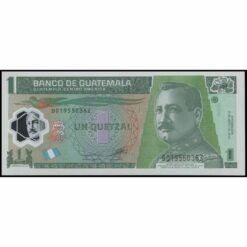Guatemala - P115c - 1 Quetzal