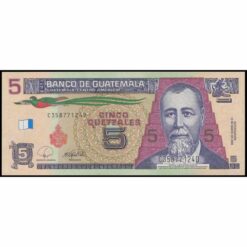 Guatemala - P116 - 5 Quetzales