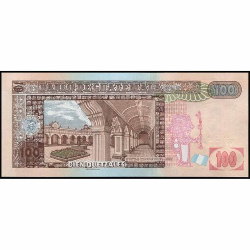 Guatemala - P126l - 100 Quetzales - Imagen 2