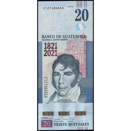 Guatemala - W128 - 20 Quetzales