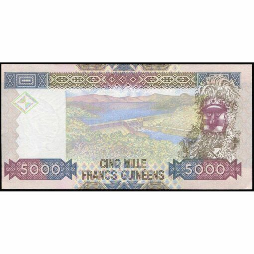 Guinea - P41b - 5.000 Francs - Imagen 2