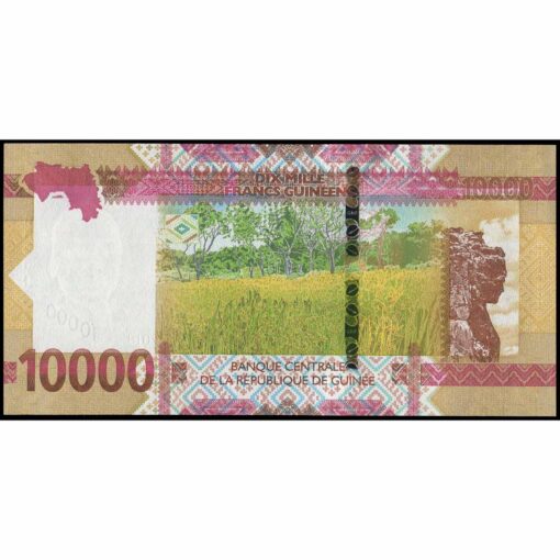 Guinea - W49Aa - 10.000 Francs - Imagen 2