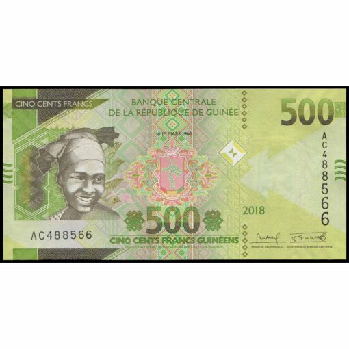 Guinea - W52a - 500 Francs