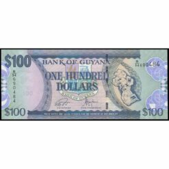 Guyana - P36e - 100 Dollars