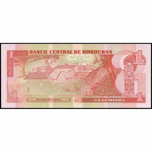 Honduras - P76a - 1 Lempira - Imagen 2