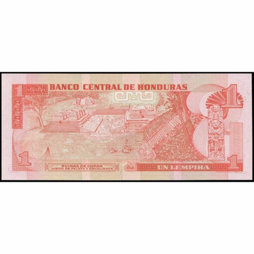 Honduras - P79a - 1 Lempira - Imagen 2