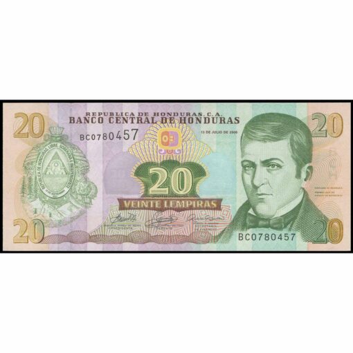 Honduras - P93 - 20 Lempiras