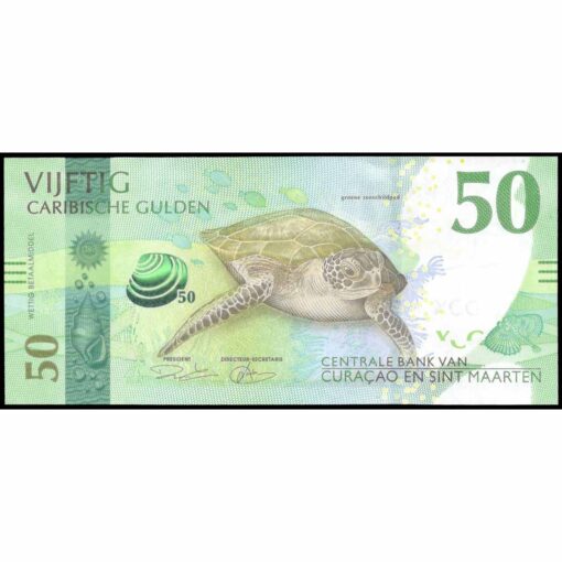 Curazao y San Martín - W3 - 50 Caribische Gulden