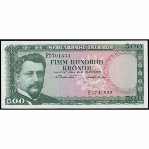 Islandia - P45f - 500 Kronur