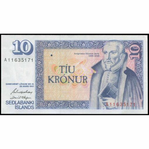 Islandia - P48c - 10 Kronur
