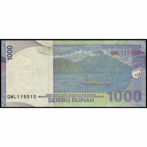 Indonesia - P141m - 1.000 Rupiah - Imagen 2