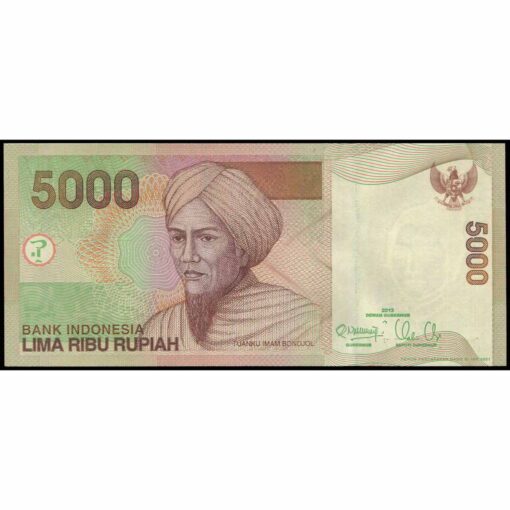 Indonesia - P142m (2) - 5.000 Rupiah