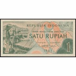 Indonesia - P78 - 1 Rupiah
