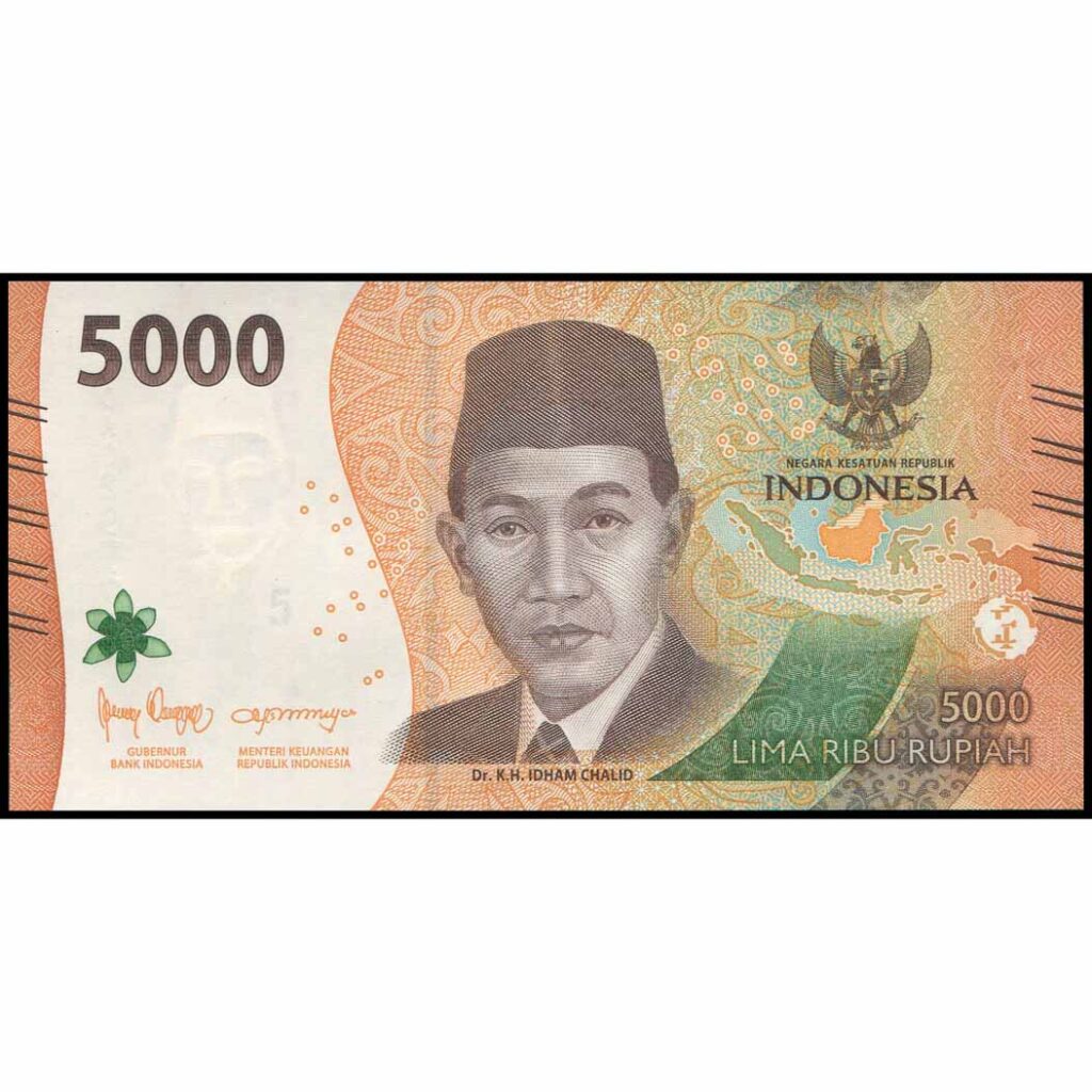 Indonesia – W164b – 5.000 Rupiah – Numisnova