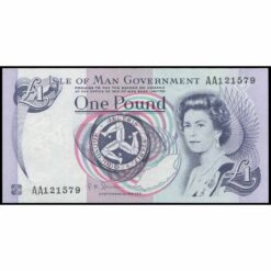 Isla de Man - P40c - 1 Pound