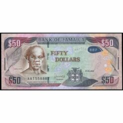 Jamaica - P94f - 50 Dollars