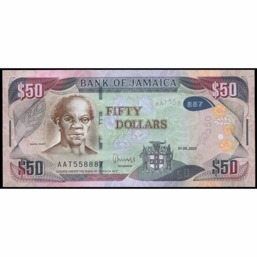 Jamaica - P94f - 50 Dollars