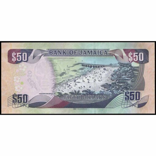 Jamaica - P94f - 50 Dollars - Imagen 2