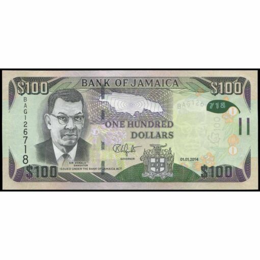 Jamaica - P95a - 100 Dollars