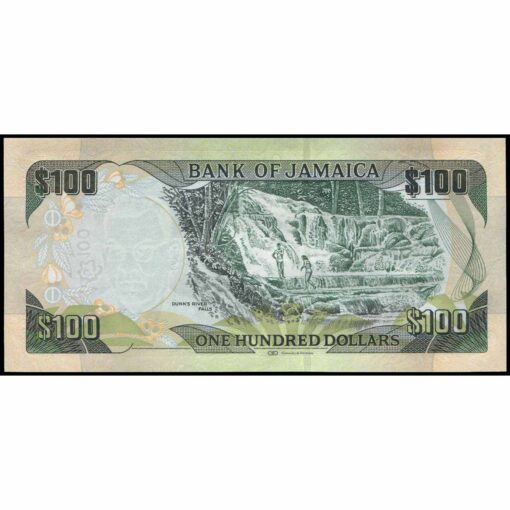 Jamaica - P95a - 100 Dollars - Imagen 2