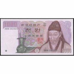 Corea del Sur - P47 - 1.000 Won