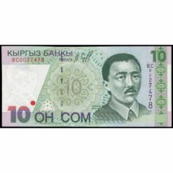 Kirguistán - P14a - 10 Som