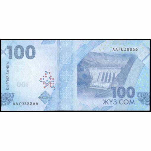 Kirguistán - W36 - 100 Som - Imagen 2