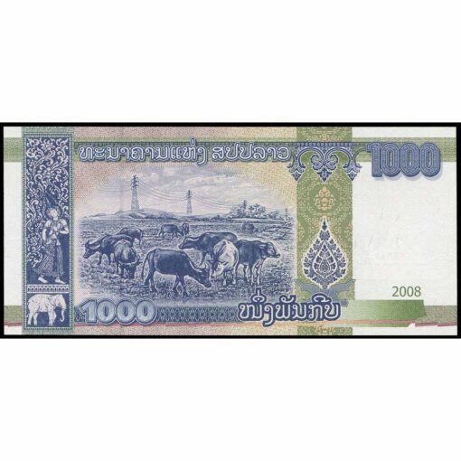 Laos - P39a - 1.000 Kip - Imagen 2