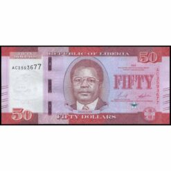 Liberia - W40 - 50 Dollars