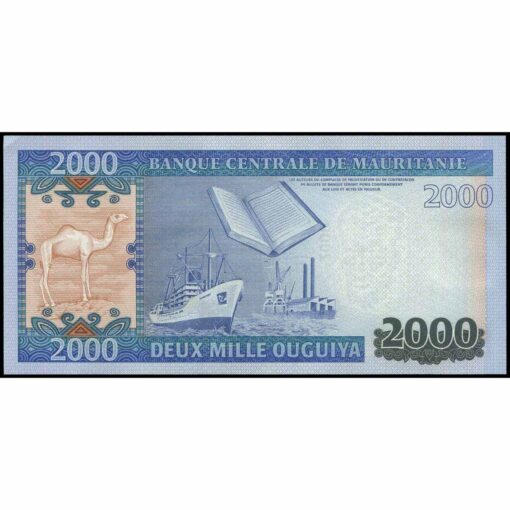 Mauritania - P20 - 2.000 Ouguiya - Imagen 2