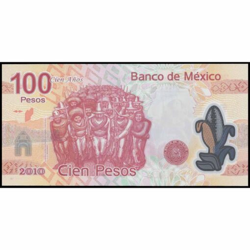 México - P128e - 100 Pesos - Imagen 2